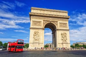 The Triumphal Arch, Paris, France Paris