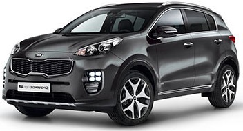 Sport3 car hire company Kia sport 3